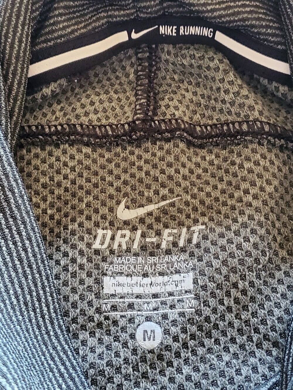 Nike AeroReact Womens Cowl Neck Running Top Long Sleeve Pullover Sweatshirt M - Picture 2 of 14